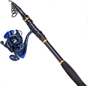TROUTBOY Fishing Rod and Reel Combos