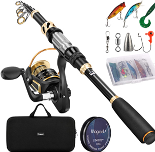 Magreel Telescopic Fishing Rod and Reel Combo